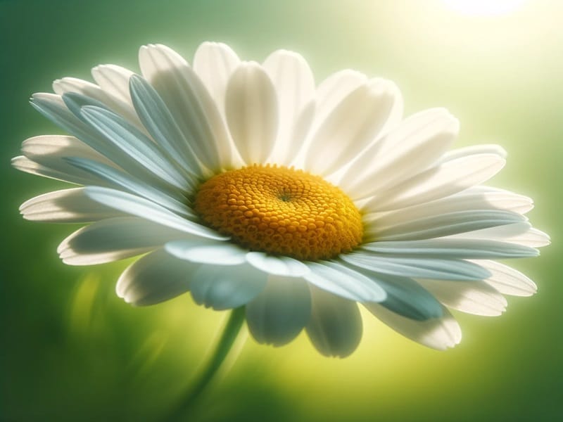 Color and Detail in Daisy Photography