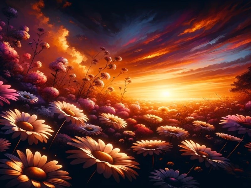 Creative Uses of 5120x1440p 329 Daisies Images